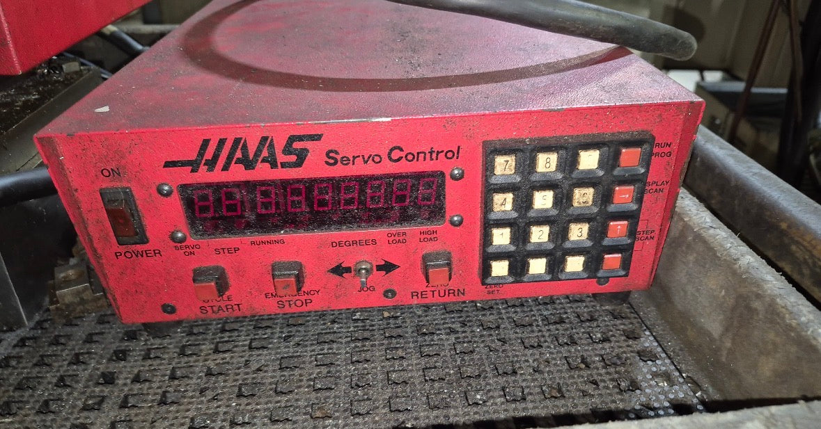 8.3" Haas #HRT210-SP, 4-Axis CNC Rotary Table Indexer, T-slotted face, 17-pin connector, SC-01M Servo - Image 7