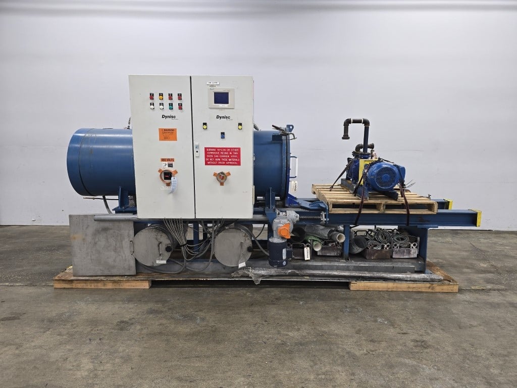 15.5" width x 60" L Dynisco/Nordson BKG #JC-1760, Pyrolysis Cleaning Oven, 800-900&deg;F, 25" Hg Vacuum, 7.5 HP - Image 1