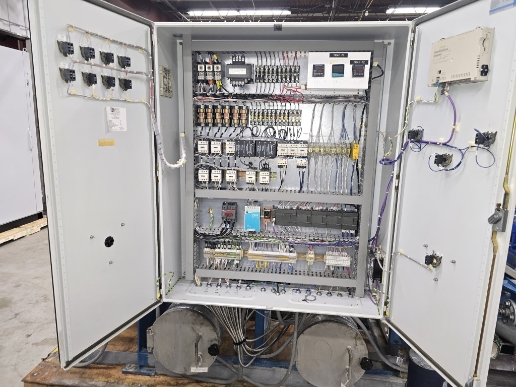 15.5" width x 60" L Dynisco/Nordson BKG #JC-1760, Pyrolysis Cleaning Oven, 800-900&deg;F, 25" Hg Vacuum, 7.5 HP - Image 9