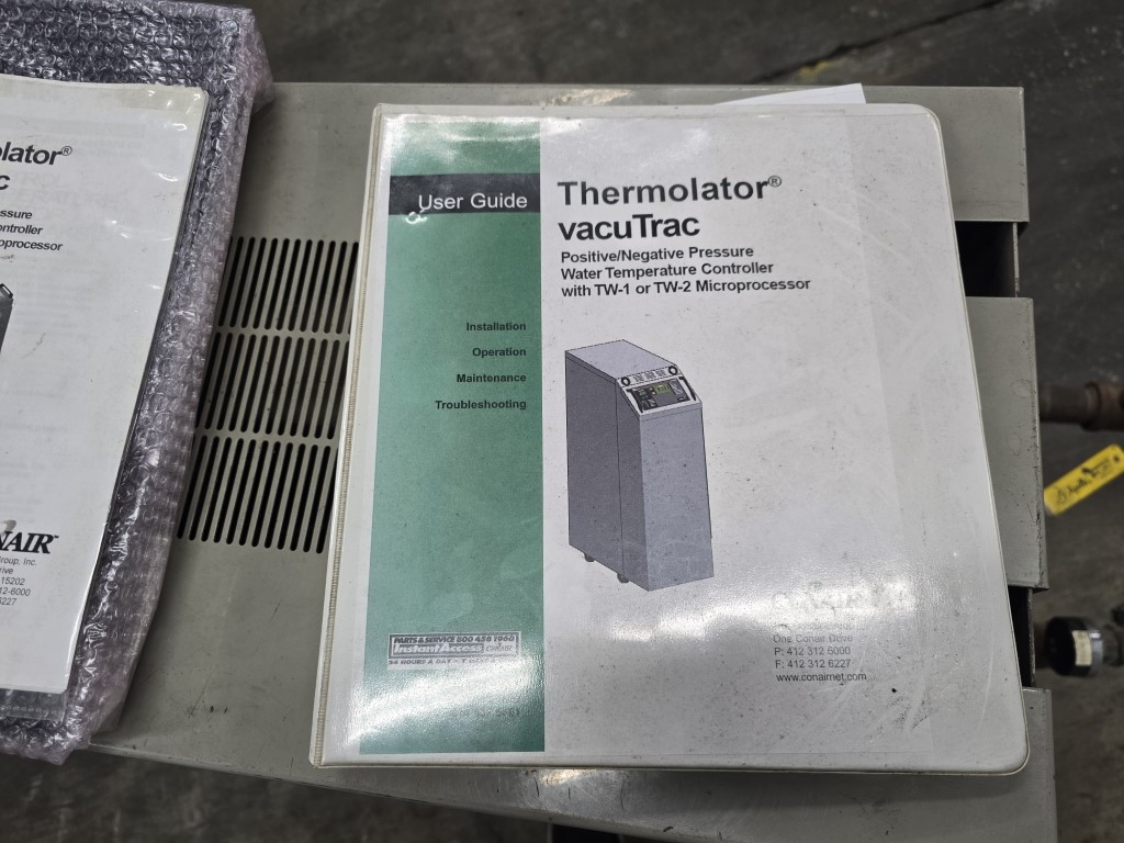 9 KW Conair #VTR-1, VacuTrac Thermolator, 9 kW Immersion Heater, 2 HP Pump, 55 GPM, 180°F, +/- pressure, 2008 - Image 10