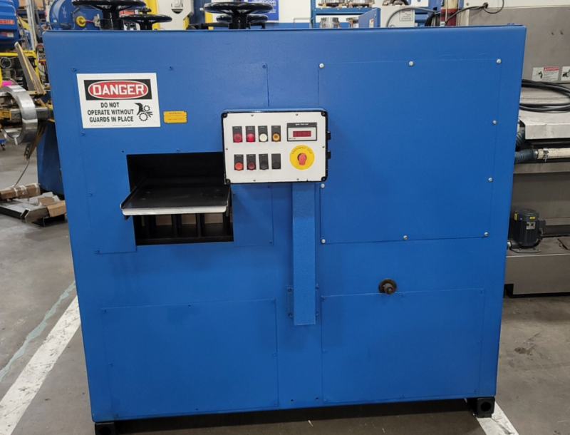 12.6" x .098" Lorenz #TRM30/320.21-SW, high precision leveler, 21-Roll, 1.18" roll diameter, 12.5" W, 2000 - Image 4