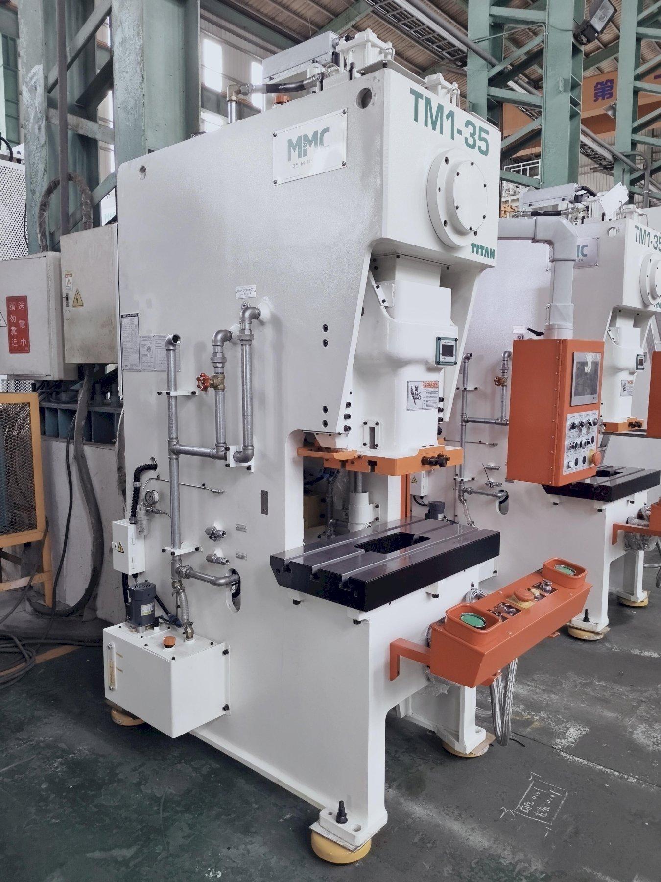 37 Ton, Stock Minster MMC Titan #TM1-35, single point gap press, 2.75" stroke, 8.66" Shut Height, 2.16" adj. - Image 2