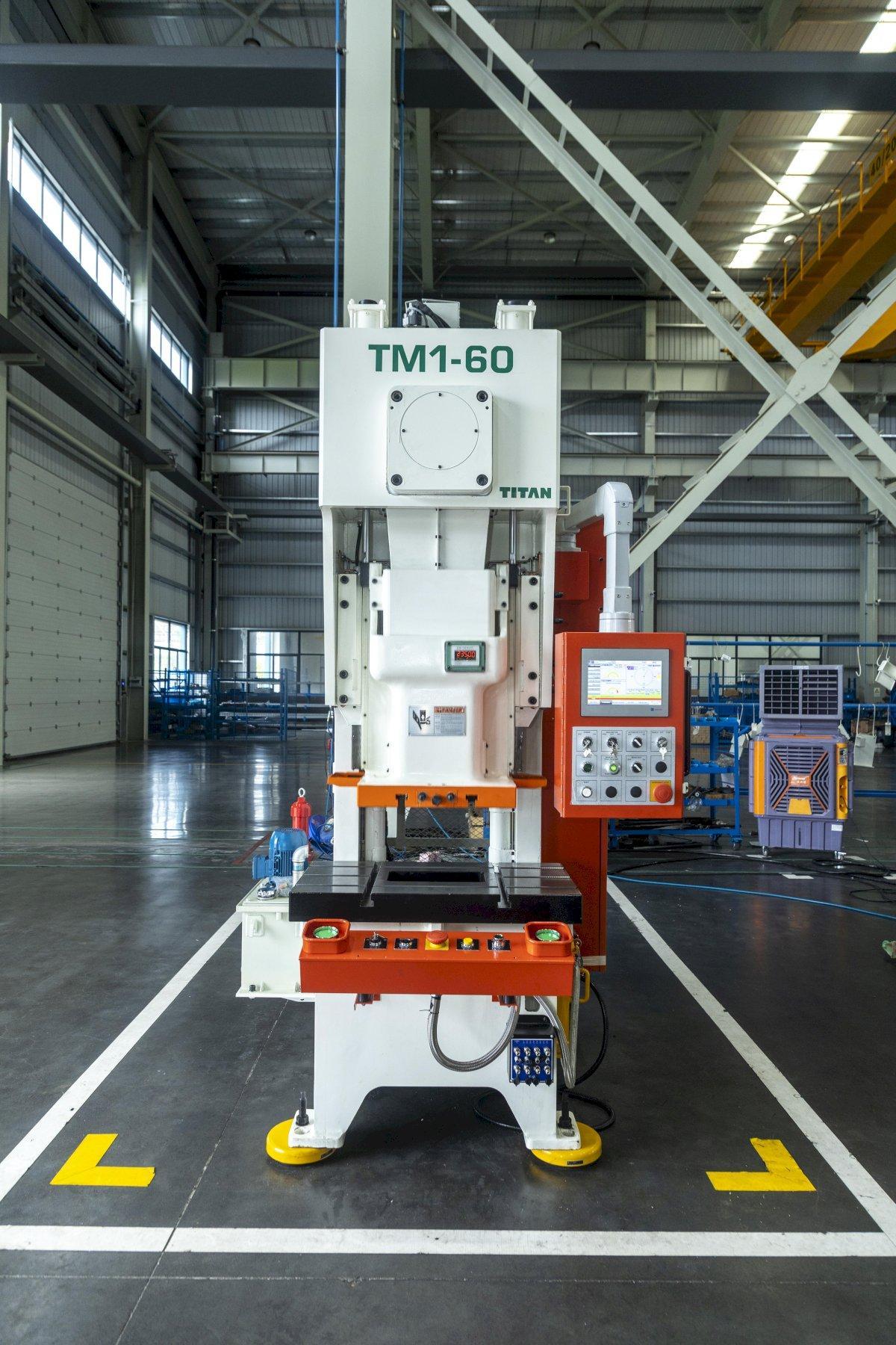 66 Ton, Stock Minster MMC Titan #TM1-60, single point gap press, 4.72" stroke, 12.2" Shut Height, 2.95" adj. - Image 1