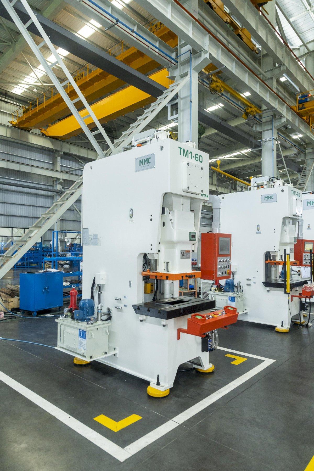 66 Ton, Stock Minster MMC Titan #TM1-60, single point gap press, 4.72" stroke, 12.2" Shut Height, 2.95" adj. - Image 2