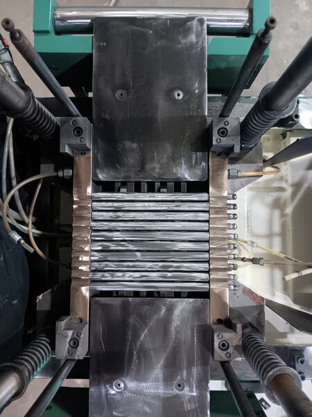 4.7" x 0.05" Bruderer #1012.1, Coil Straightener/Leveler, 19 rolls, 0.39" roll diameter, variable speed, 220 - Image 3