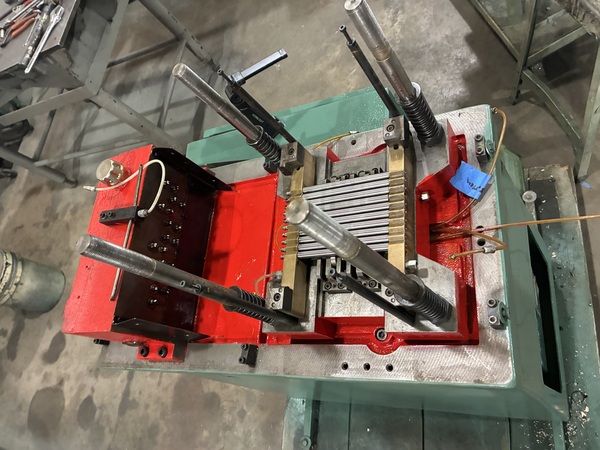 4.7" x 0.05" Bruderer #1012.1, Coil Straightener/Leveler, 19 rolls, 0.39" roll diameter, variable speed, 220 - Image 5