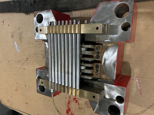 4.7" x 0.05" Bruderer #1012.1, Coil Straightener/Leveler, 19 rolls, 0.39" roll diameter, variable speed, 220 - Image 7
