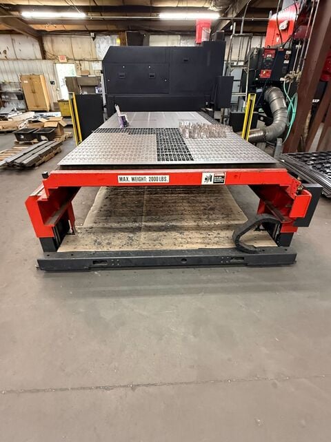 Amada #Ventis-3015-AJ, CNC Laser Cutter, 120" x 60" sheet, 6000 watt, 121" X, 61" Y, 4" Z, Amada AMNC 4ie - Image 3