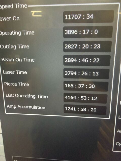 Amada #Ventis-3015-AJ, CNC Laser Cutter, 120" x 60" sheet, 6000 watt, 121" X, 61" Y, 4" Z, Amada AMNC 4ie - Image 5