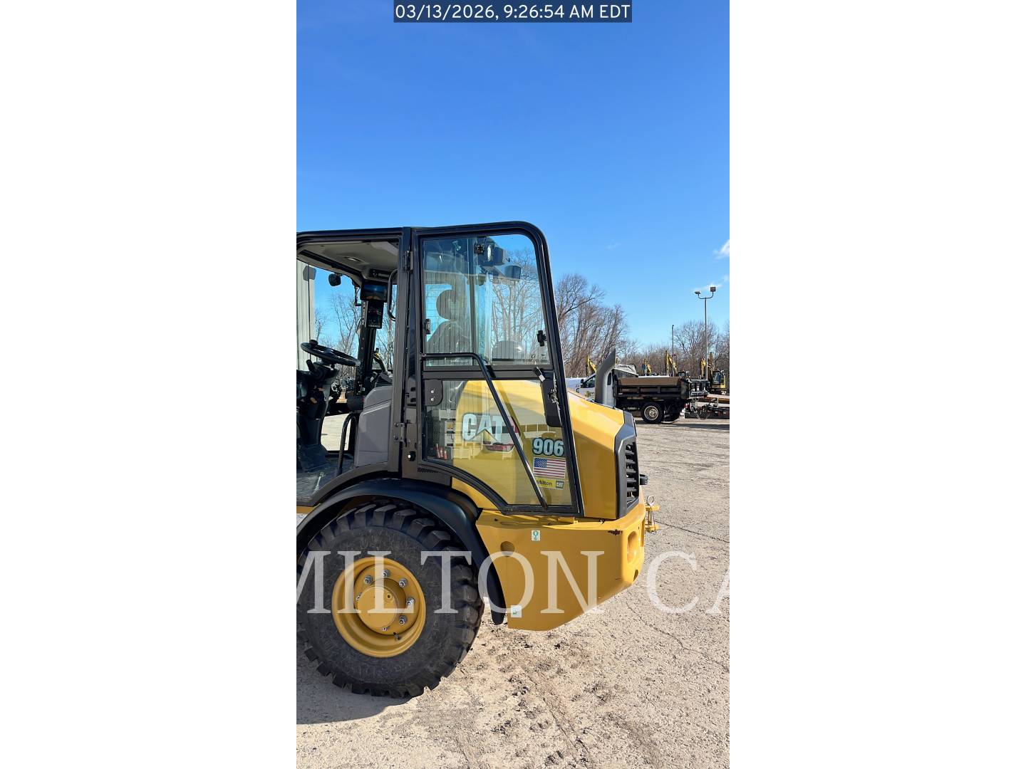 Cat 906, Wheel Loader, 470 hours, S/N: MZ600759, 2024 - Image 3
