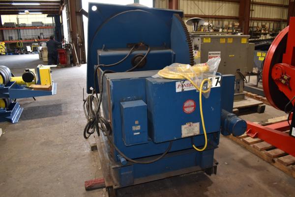 6000 lb. Pandjiris #60-12AB, welding positioner, Gripper B-60 chuck, hand pendant controller - Image 4