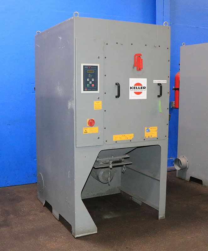 Keller #L-CUT-1-P2, dust extraction unit, Thermal Process fltration, 2006 - Image 3