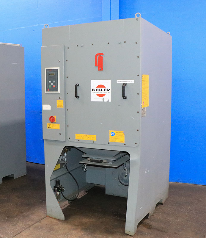 Keller #L-CUT-1-P2, dust extraction unit, Thermal Process fltration, 2006 - Image 2