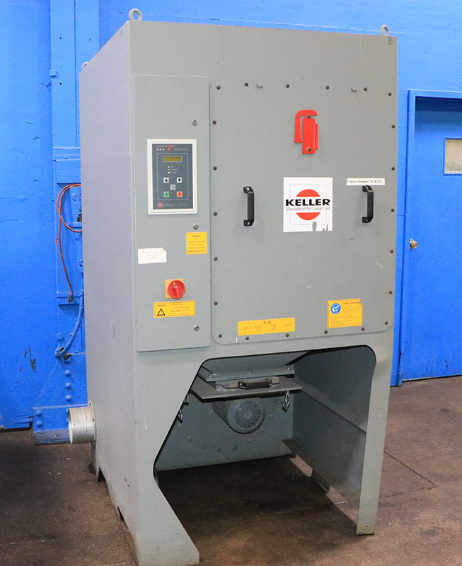 Keller #L-CUT-1-P2, dust extraction unit, Thermal Process fltration, 2006 - Image 3