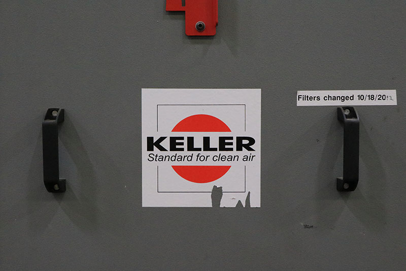 Keller #L-CUT-1-P2, dust extraction unit, Thermal Process fltration, 2006 - Image 5