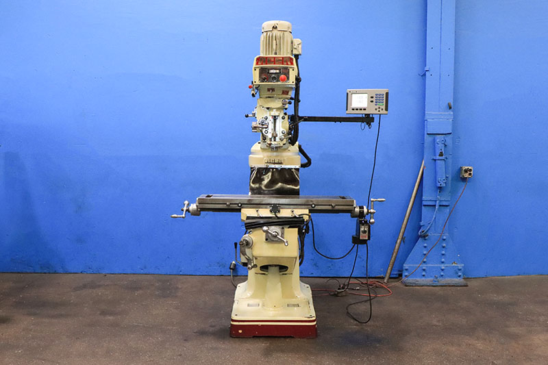Acer #EVS-3VS, electronic variable speed vertical mill, 9" x42" tbl., 3 HP, 28" X, 12" Y, 5" Z, 60-4500 RPM - Image 1