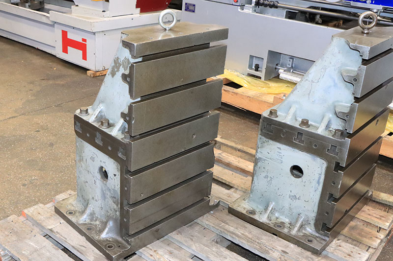 16.5" x 30" x 16" DeVlieg, 4-Piece Cast Iron Matched Angle Block Set, T-Slotted, 6 T-Slots - Image 3