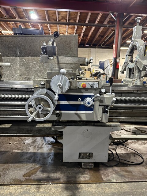 25"/32" x 120" Lehigh, gap bed engine lathe, 4.75" Bore, D1-8, 16" 3 & 4 jaw chuck, tooling package, 16" - Image 4