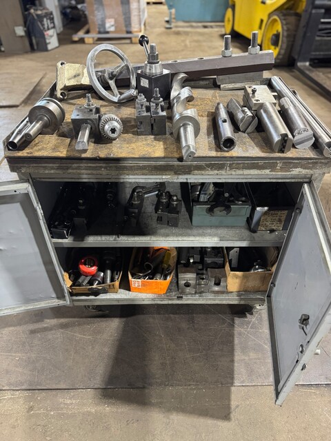 25"/32" x 120" Lehigh, gap bed engine lathe, 4.75" Bore, D1-8, 16" 3 & 4 jaw chuck, tooling package, 16" - Image 10