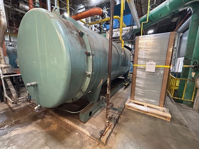 350 HP Cleaver-Brooks #CBI-200-350-150, Firetube Steam Boiler, Natural gas, 150 PSI, 97.5 GPM, 2000 - Image 5