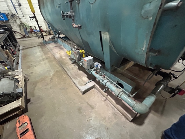350 HP Cleaver-Brooks #CBI-200-350-150, Firetube Steam Boiler, Natural gas, 150 PSI, 97.5 GPM, 2000 - Image 8