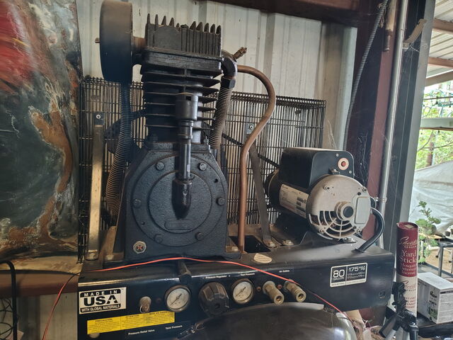 Mac Tools #ACPV580S, Air Compressor, 80 Gallon, 17 scfm @ 100 psi, 2021 - Image 3