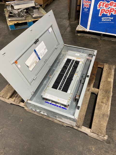 225 Amps. Eaton #EZB2042RBS, Pow-R-Stock PRL2X Panelboard, Nema 1, 480Y/277V, 3PH, 4W - Image 1
