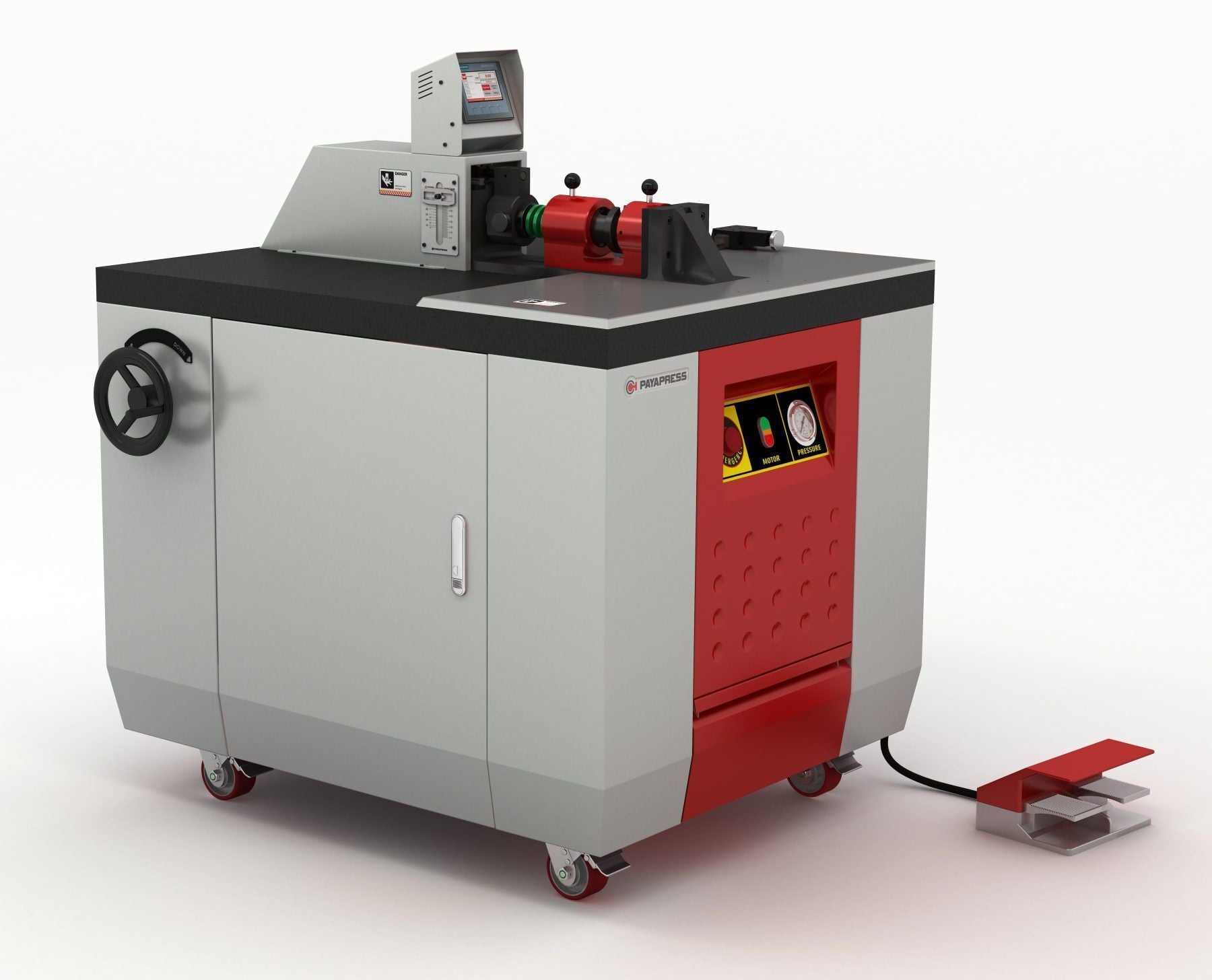 Payapress #HBC-PC120EH, Workshop Busbar Processing Machine, 20-position length stopper, rotary encoder - Image 1