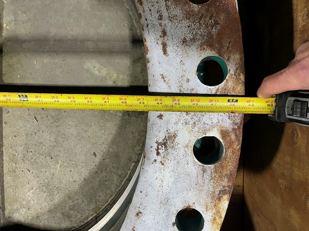 38" Gate Valve, 22-1/8" face-to-face - Image 4