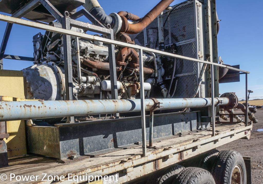 730 HP Detroit Diesel #16V-92T, Diesel Engine, 1800 RPM, 5" stroke, Hydroblaster pump system - Image 2