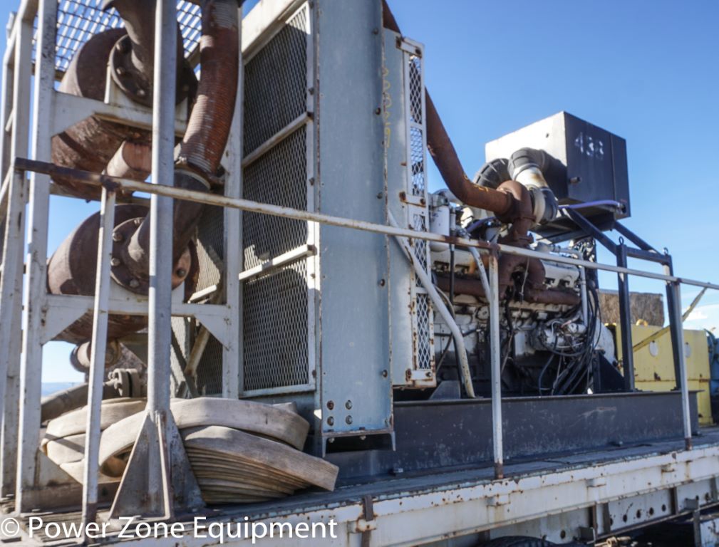730 HP Detroit Diesel #16V-92T, Diesel Engine, 1800 RPM, 5" stroke, Hydroblaster pump system - Image 4