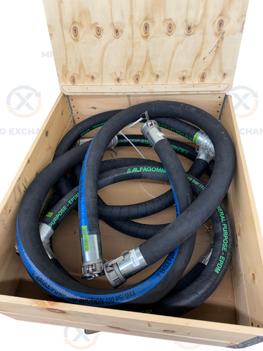 alfagomma epdm suction and discharge hose assembly - Image 1