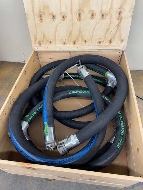 alfagomma epdm suction and discharge hose assembly - Image 2