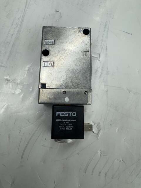 Festo Solenoid Valve MFH-3-1/4 G1/4 1.5 to 8 Bar - Image 2
