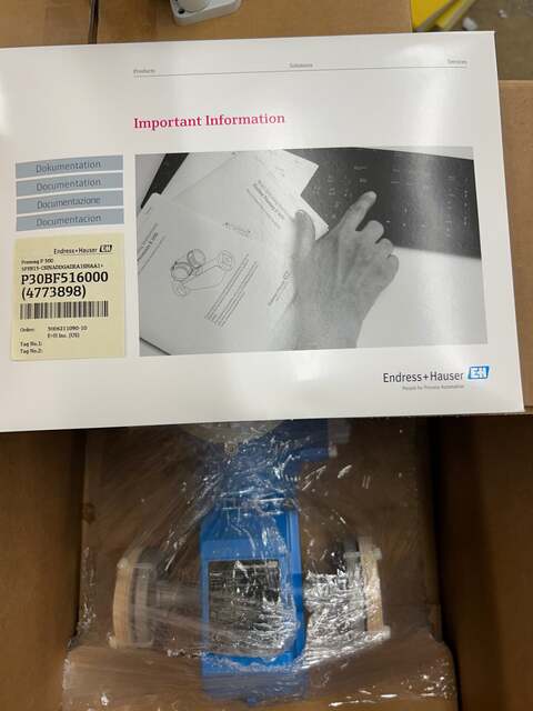 Endress & Hauser Electromagnetic Flowmeter 5P3B15-9UJ8/0 27 USgal/min Max - Image 3