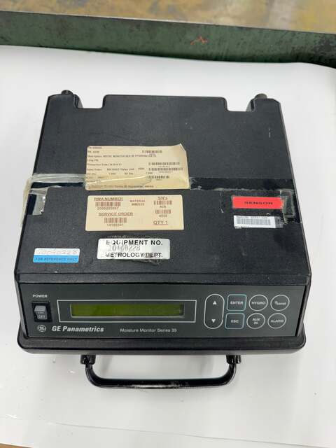 General Electric Panametrics Moisture Monitor Hygrometer MMS35-521-1-000 110 to +60 Deg C - Image 2
