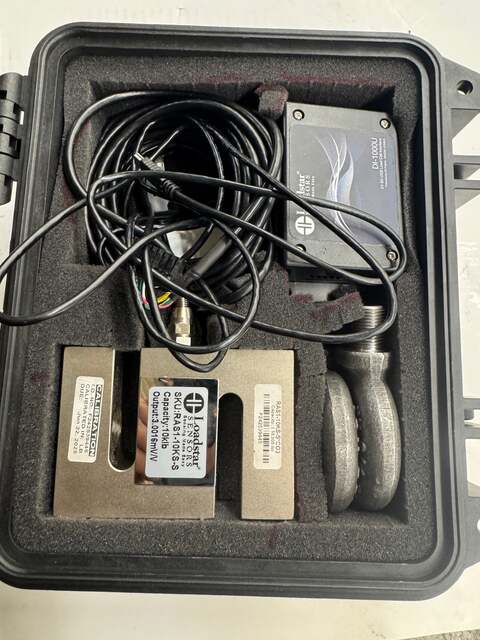 Loadstar Sensors S-Beam Load Cell Kit RAS1-10KS-S-CO3; DI-1000U 10,000 Lb Capacity 24-bit ADC Digitization - Image 2