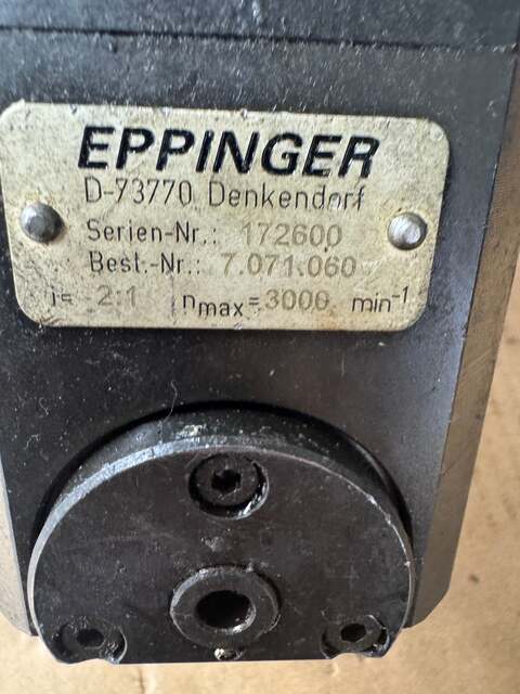 Eppinger Live Tool Holder 7.071.060 | BMT55 | 2:1 Gear Ratio, 3000 RPM Max | Orientation: Axial | Coolant - Image 5