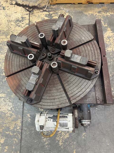 Pratt & Whitney Motorized Rotary Table | 36 in. Table Diameter | Orientation: Axial - Image 2