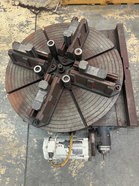 Pratt & Whitney Motorized Rotary Table | 36 in. Table Diameter | Orientation: Axial - Image 10