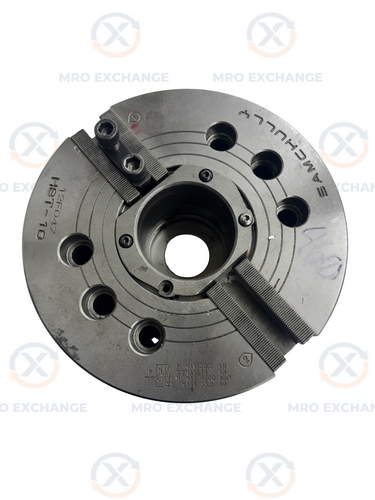 Samchully 4-Jaw Hydraulic Power Chuck HST-10 | 10 In. Chuck Diameter - Image 1