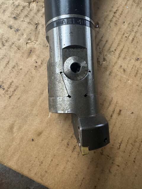 Tecnara Offset Boring Head 150-340-6 / ABH-40 | CAT50 | 1.654 In. to 2.165 In. Boring Range | Orientation: - Image 5