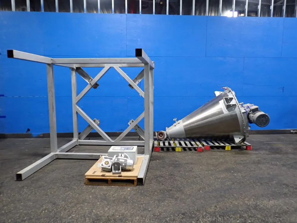 1000 L Vortex #VRM-1, Vertical Ribbon Mixer - Image 1