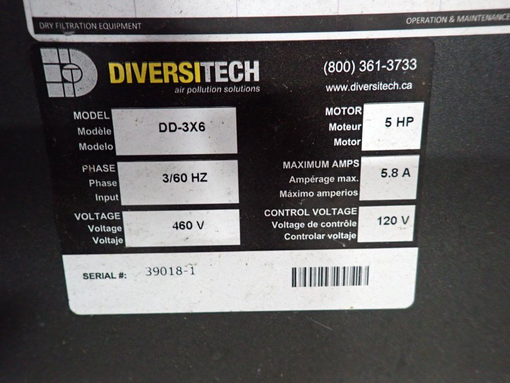 Diversitech #DD-3x6, Downdraft Table - Image 7
