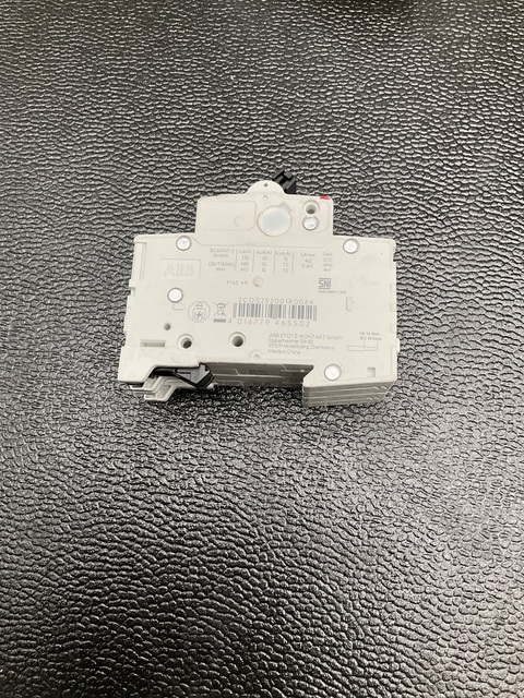 ABB #2CDS252001R0064, MINI CIRCUIT BREAKER 6A 2P DIN RAIL - Image 2