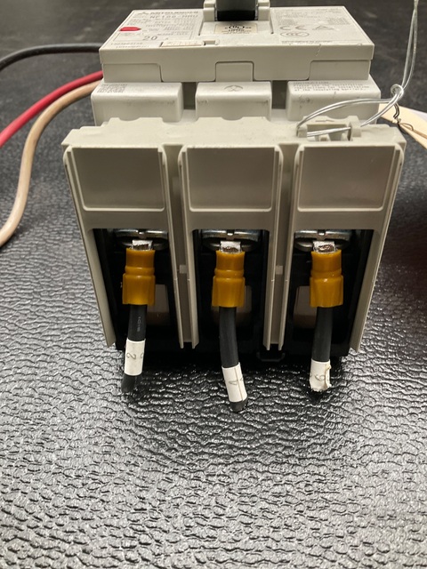 Mitsubishi #NF100-HRU, Molded Case Circuit Breaker 3P 15A - Image 2