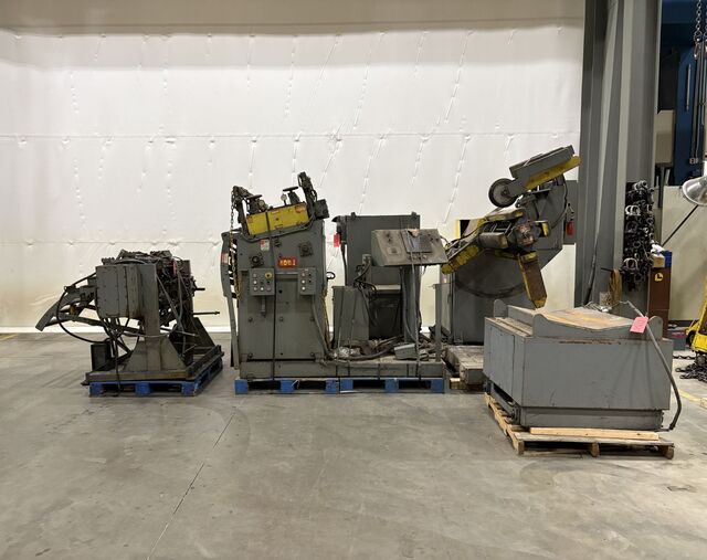 Rowe #7530-DSJ, REEL & B-30 FEEDER STRAIGHTENER COMBO - Image 1