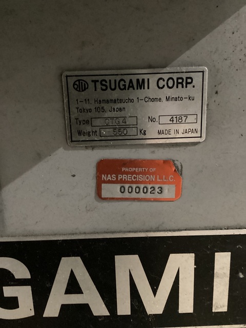 Tsugami #CTG-4, CUTTER AND TOOL GRINDER - Image 7
