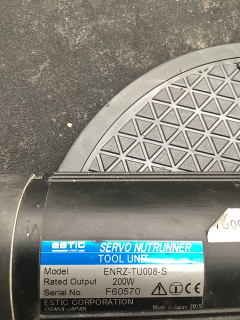 Estic #ENRZ-TU008-S, SERVO NUTRUNNER 80NM - Image 1