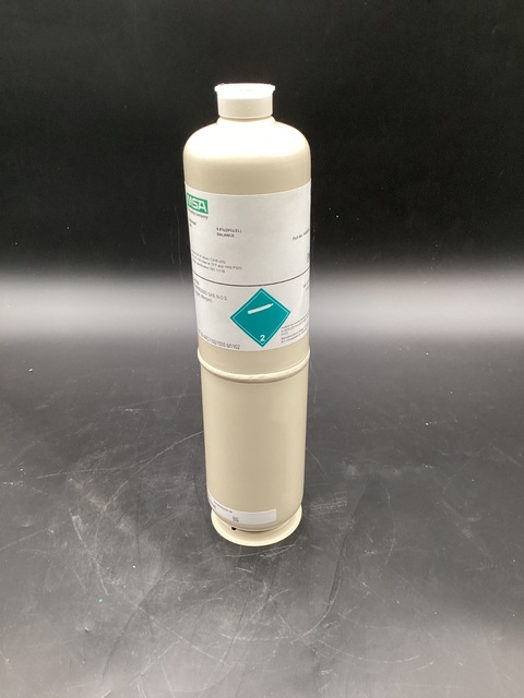 Msa #10028034, 0.6% Propane 100L Calibration Gas Cylinder - Image 1